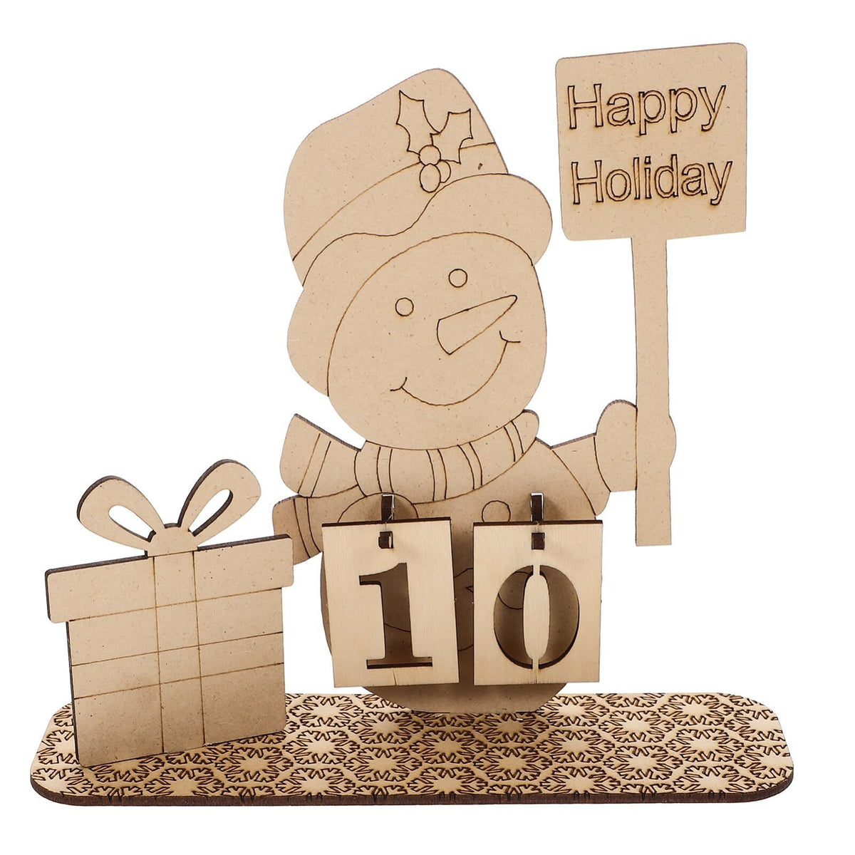 Crafts Calendar Christmas Decoration Festive Holiday Decoration Xmas Accessories Xmas Gift Christmas Gift Xmas Supplies