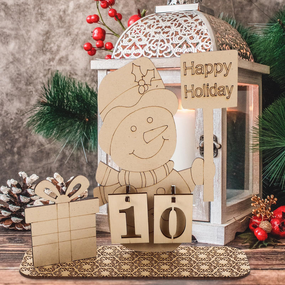 Crafts Calendar Christmas Decoration Festive Holiday Decoration Xmas Accessories Xmas Gift Christmas Gift Xmas Supplies