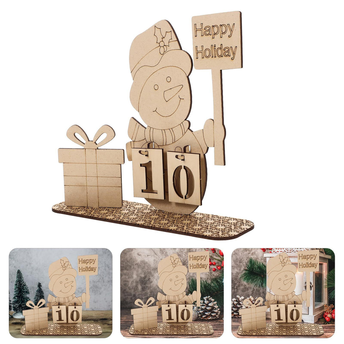 Crafts Calendar Christmas Decoration Festive Holiday Decoration Xmas Accessories Xmas Gift Christmas Gift Xmas Supplies