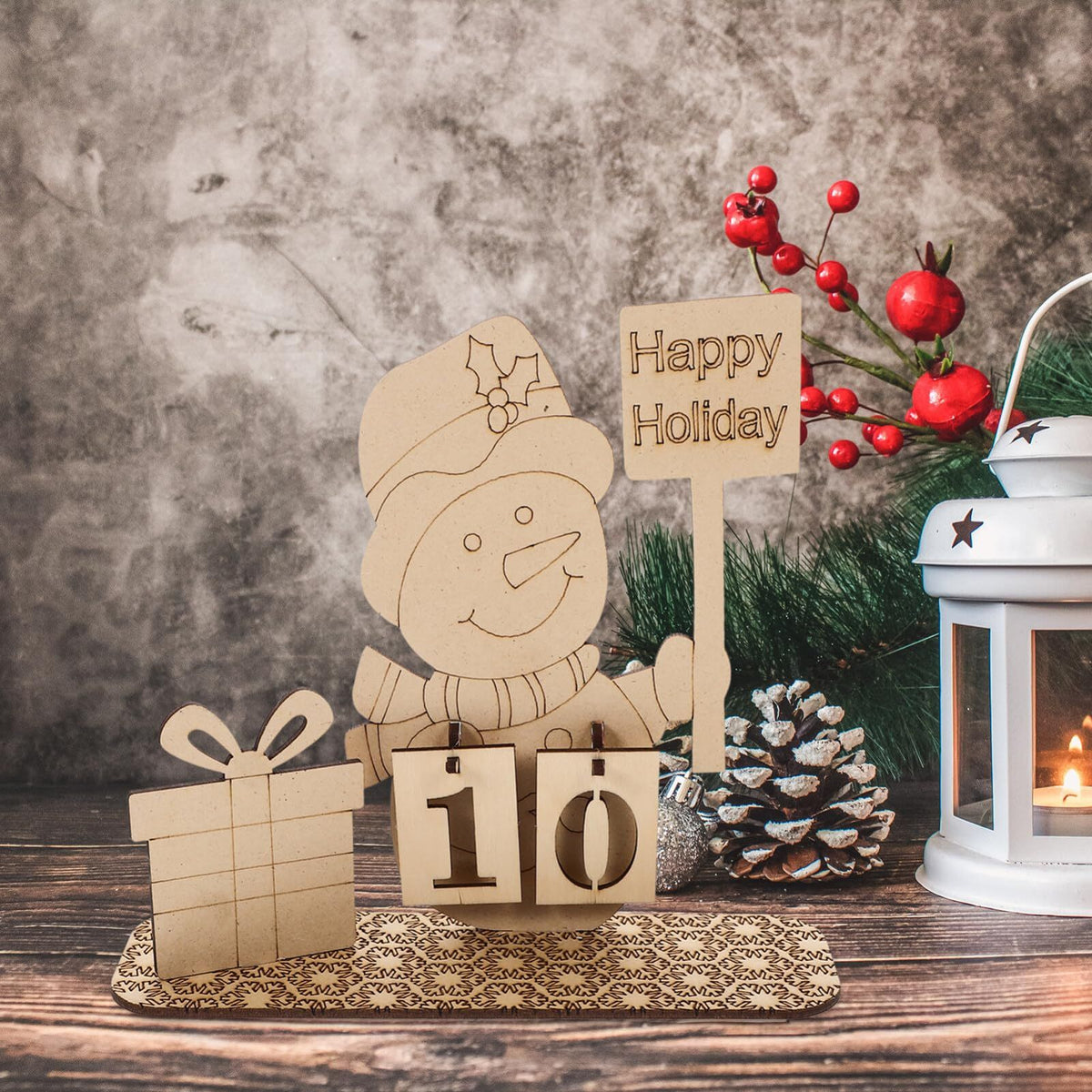 Crafts Calendar Christmas Decoration Festive Holiday Decoration Xmas Accessories Xmas Gift Christmas Gift Xmas Supplies