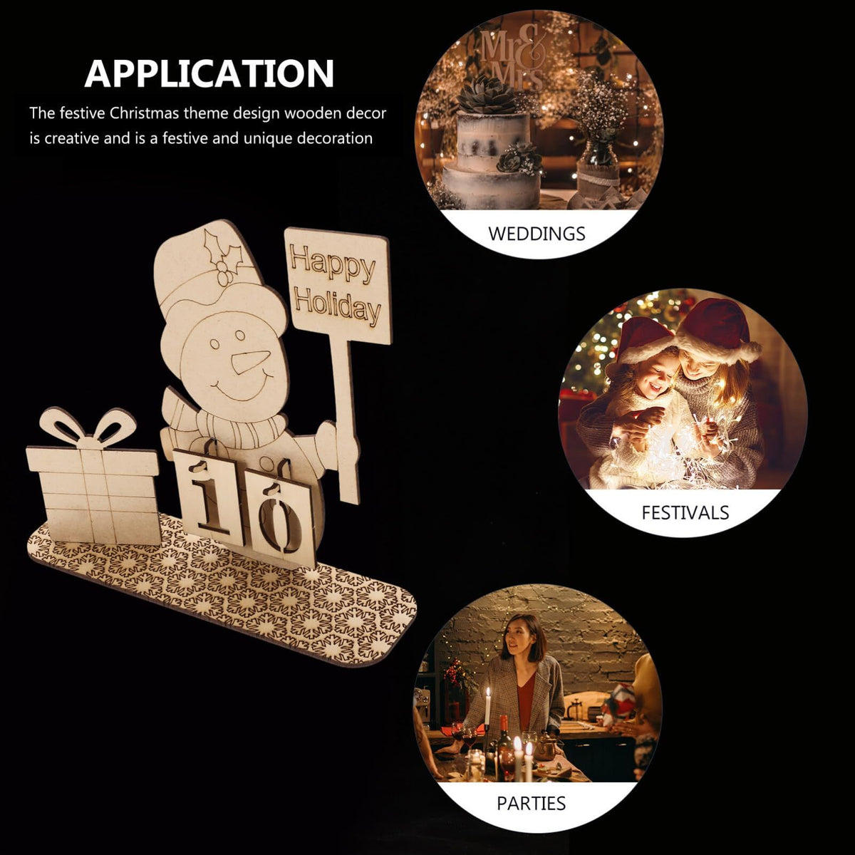 Crafts Calendar Christmas Decoration Festive Holiday Decoration Xmas Accessories Xmas Gift Christmas Gift Xmas Supplies