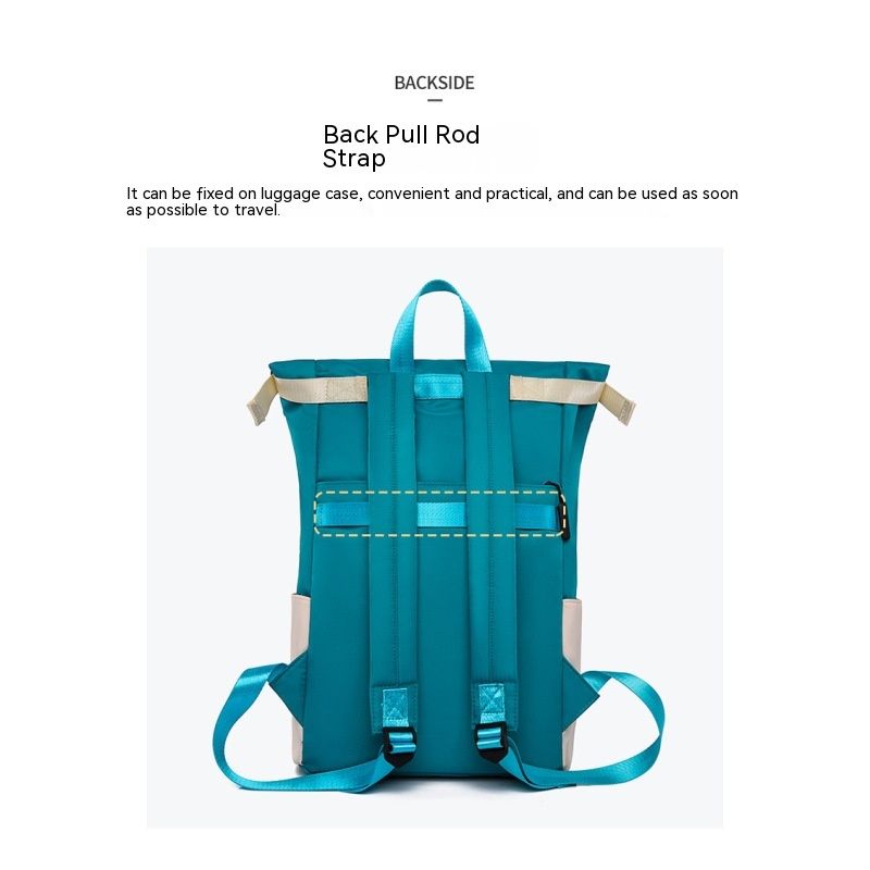 Nurse Work Business Travel Backpack Bag, Wide Open Backpack, Lightweight Water Resistent Daypack