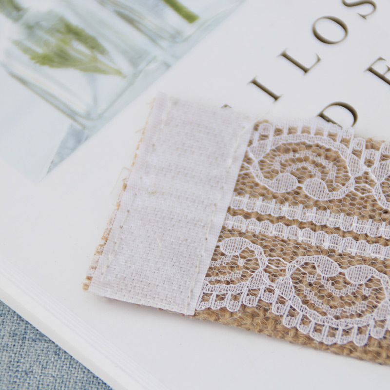 2pcs Set Lace Napkin Ring Buckle Wedding Table Chair Buckle  Napkin Ring for Wedding Banquet Party Decoration, Beige