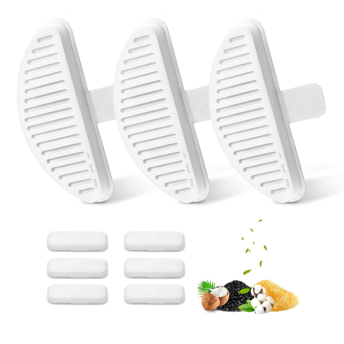 Pack Replacement Filters & Pack Replacement Filter Sponges for  Automatic Pet Fountain Cat Water Fountain Cat Water Dispenser