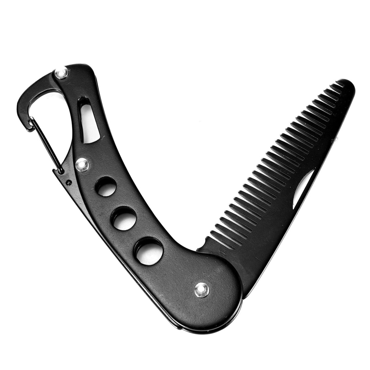 Folding Beard Comb, Folding Pocket Comb for Men,Styling Comb, Small Hair Comb Straightener for Everyday Grooming Styling Hair