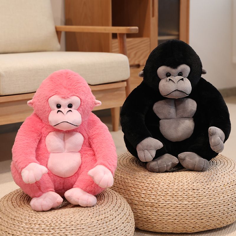 Gorilla Stuffed Animal, Gifts for Kids, Wild Zoo Animals, Gorilla Plush Toy 
Stuffed Animal, Plush Toy, Kids Gifts, (2pcs)