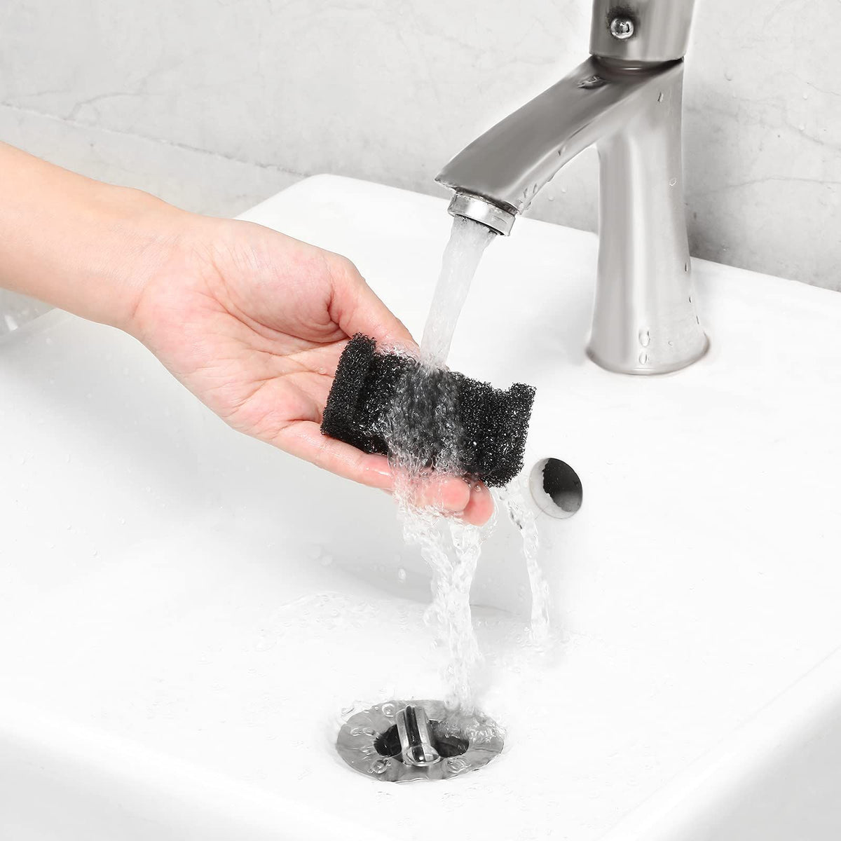 Sponge Filter for Cat Fountain Replacement Pet Fountain Foam Filter Cat Drinking Fountain Sponge Foam Filter for Pet Dog(4 Pieces)