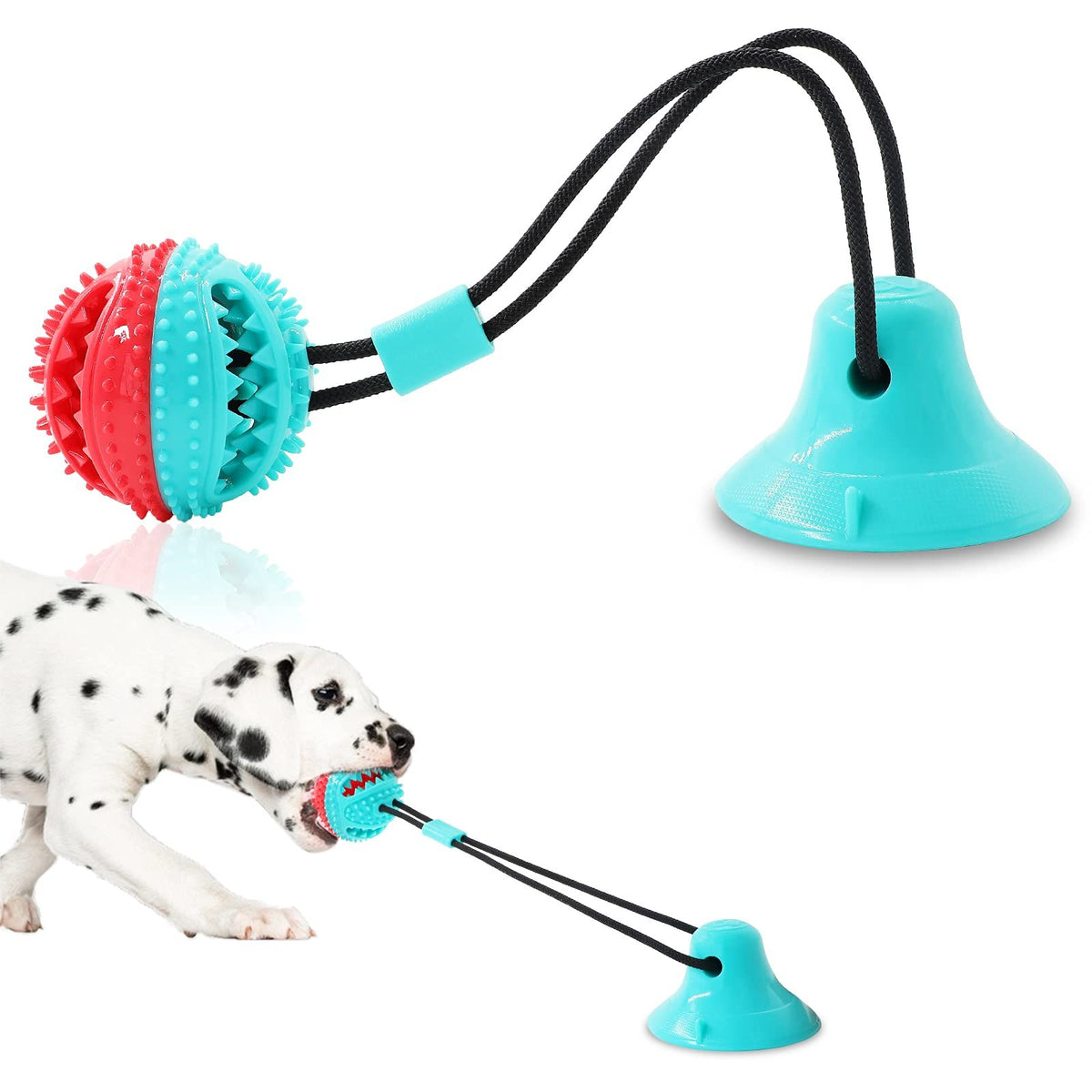 Dog Toys Dog Chew Toys for Aggressive chewers, Puppy Dog Training Treats Toys for Boredom Dog Puzzle Treat Food Dispensing