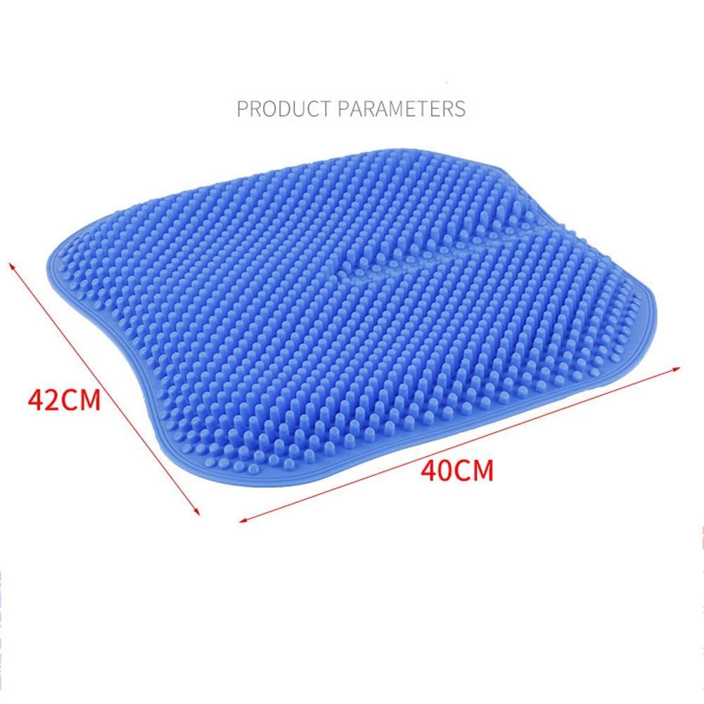 Driver seat Cushion Car Breathable Silicone Cushion for Car and Truck Seat Office Chair Wheelchair - for Sciatica Tailbone