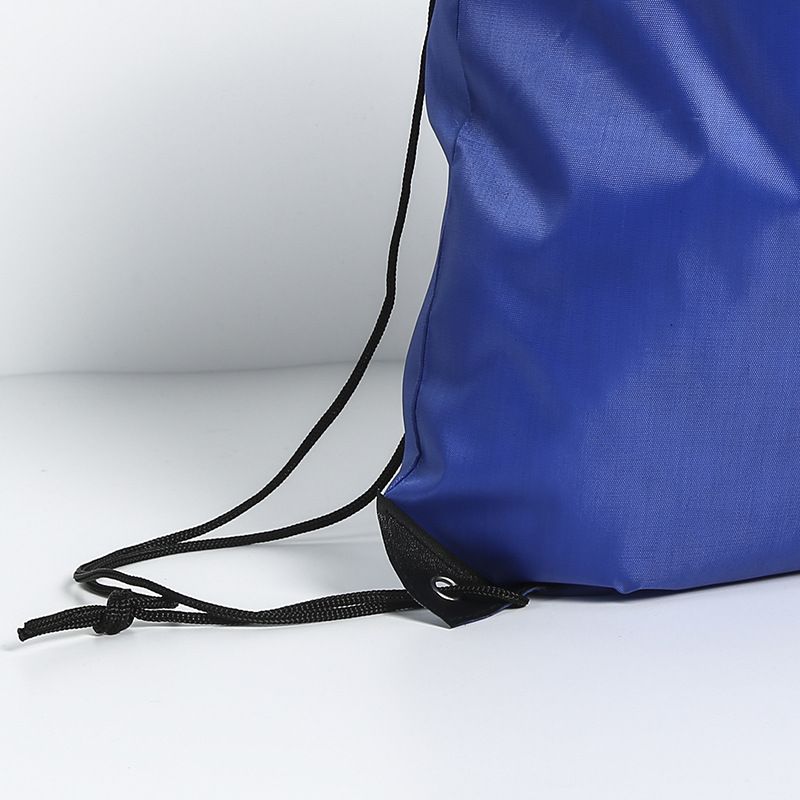 Drawstring Backpack Bags Sports Cinch Sack String Backpack Storage Bags for School Gym Traveling (Blue)