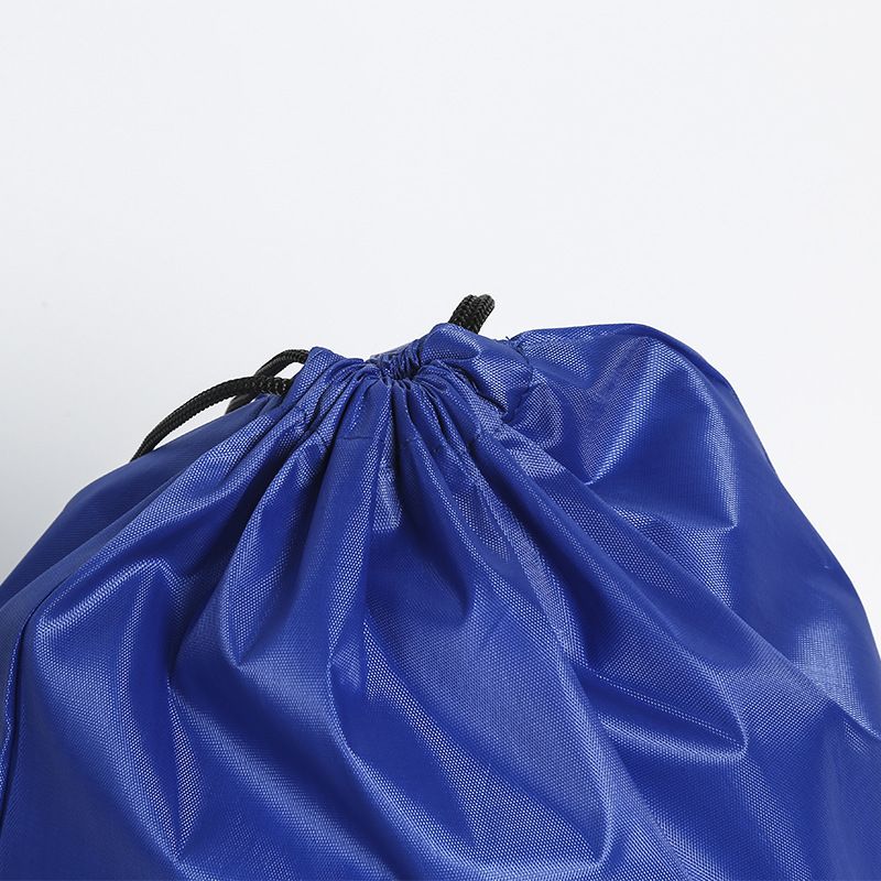 Drawstring Backpack Bags Sports Cinch Sack String Backpack Storage Bags for School Gym Traveling (Blue)