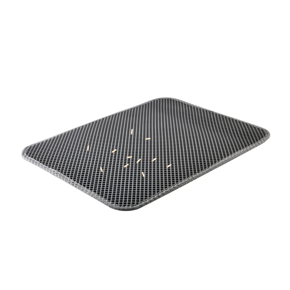 Cat Litter Ma Pet Cat Litter Mat Ouble-Layer Cat Litter Trapper Mats with Waterproof Bottom Net Litter Cat Mat Layer cat pad