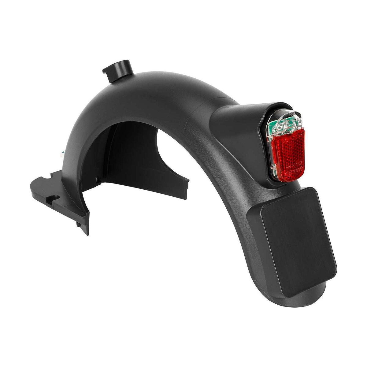 Scooter Rear Fender with Taillight for Electric Scooter Replacement Accessories Rear Mudguard Bracket