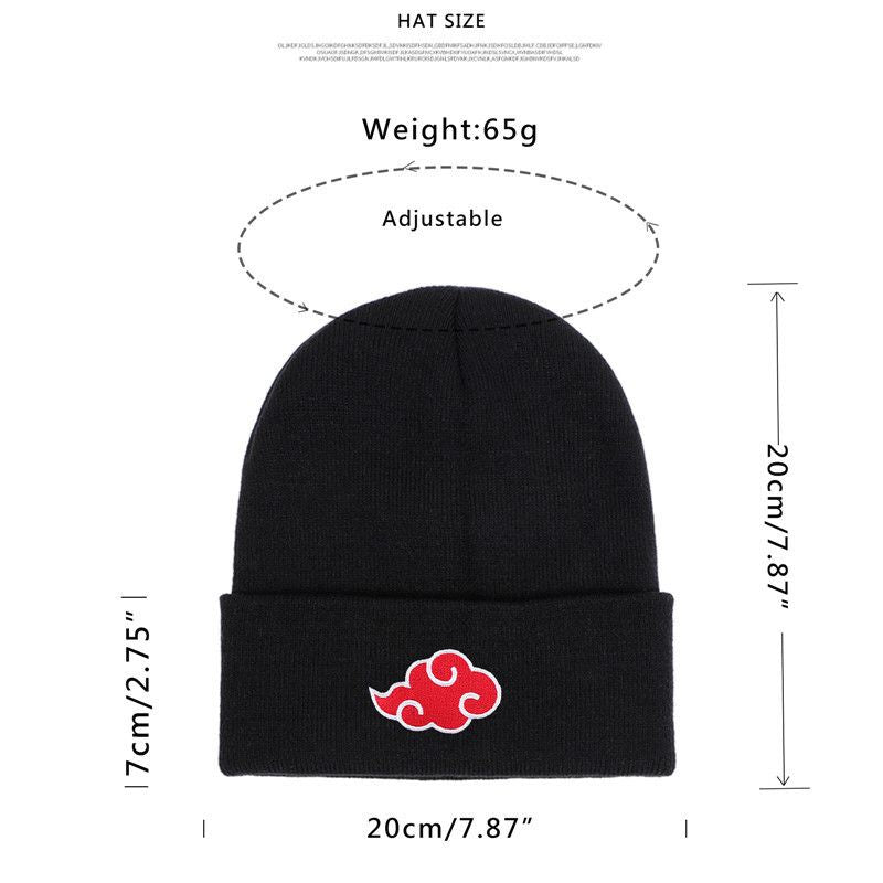 Hat Winter Caps for Men and Womens , Cuffed Knit Graphic , Comfy and Soft Embroidered Anime Hat  sweet gift idea