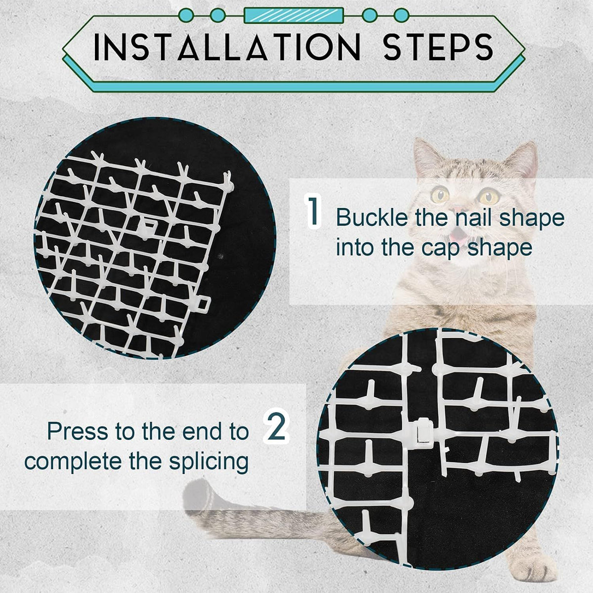 1 Roll Cat Spikes Keep Dog Off Couch Cat Deterrent Mat Strips Cats Dogs Spiked Mat Fence Outdoor Indoor Keep Pet Off Couch