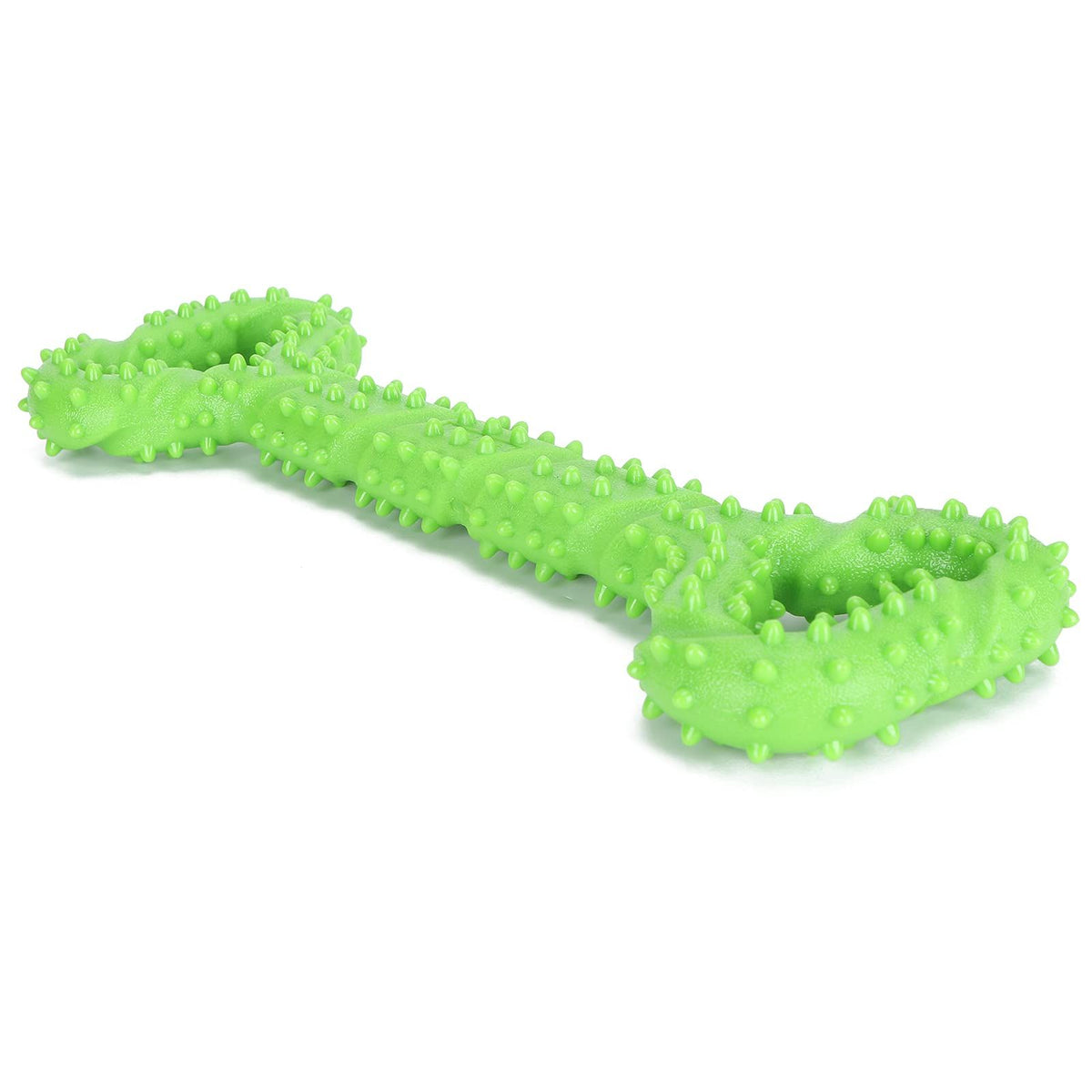 Durable Dog Chew Toys 12.4 Inch Bone Shape Extra Large Dog Toys with Convex Design Strong Tug Toy for