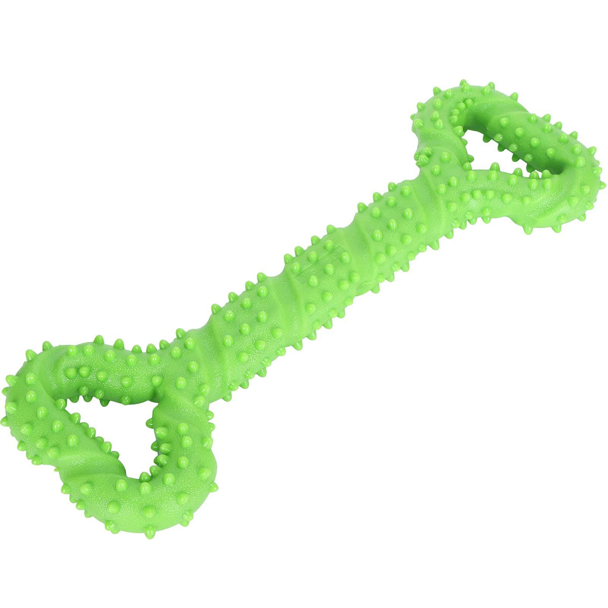 Durable Dog Chew Toys 12.4 Inch Bone Shape Extra Large Dog Toys with Convex Design Strong Tug Toy for