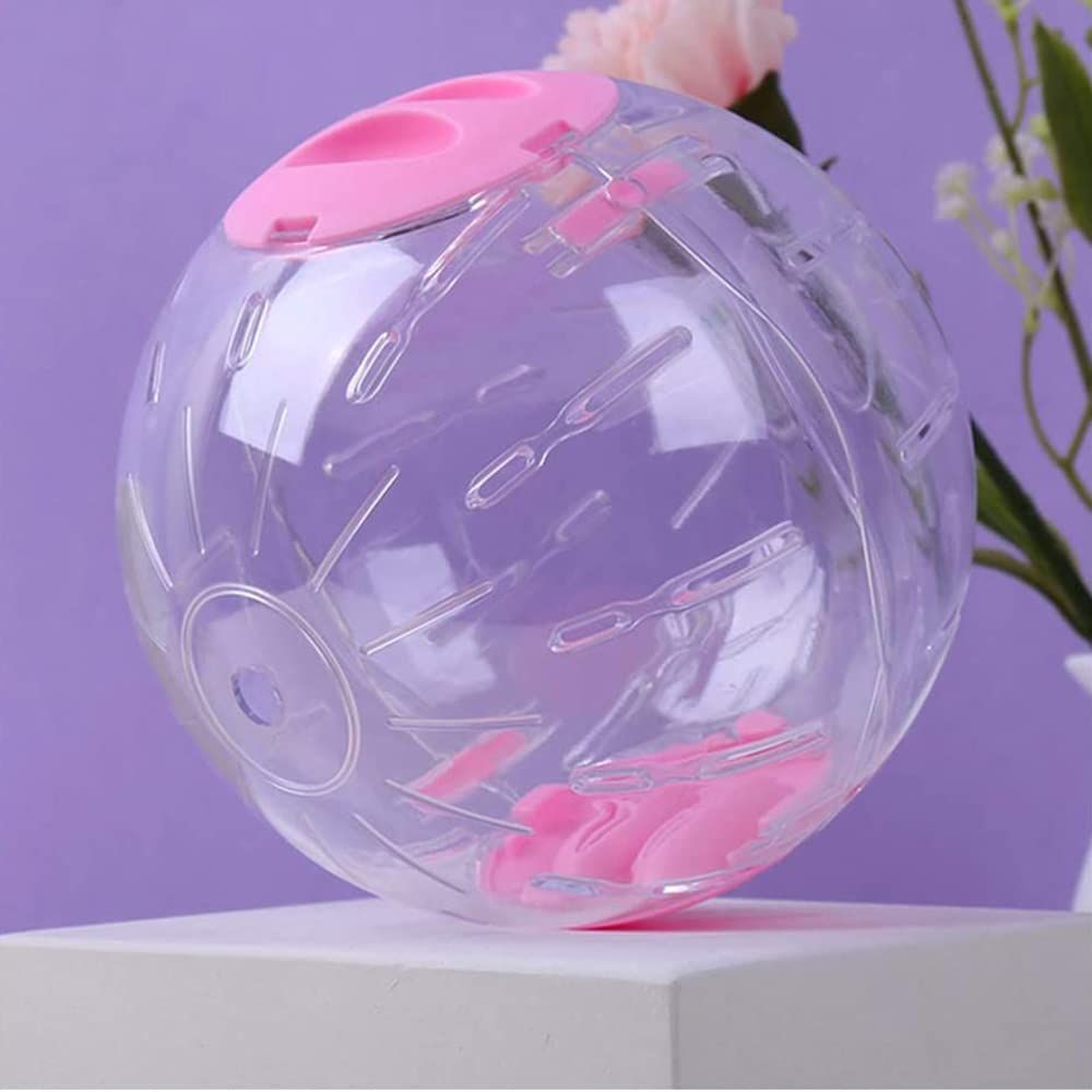 Hamster Ball Clear Plastic Sport Ball for Hamster Running Exercise Ball with Stand Small Pet Rodent Guinea Pig Mice