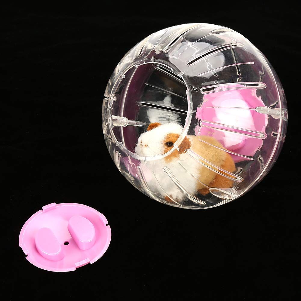 Hamster Ball Clear Plastic Sport Ball for Hamster Running Exercise Ball with Stand Small Pet Rodent Guinea Pig Mice