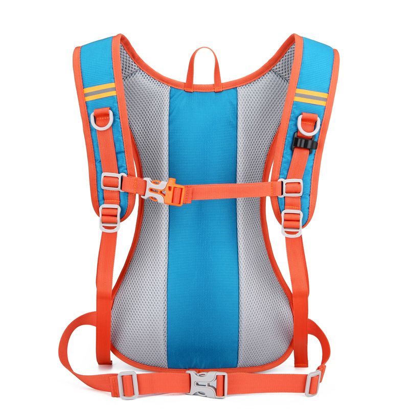 Multifunctional Lightweight Cycling Backpack, 2L Hydration Backpack, Hiking and Mountaineering Bag-blue