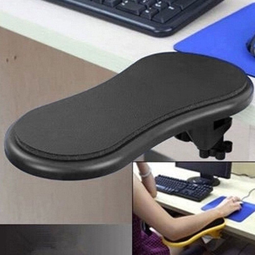 Computer Arm Support Arm Wrist Rest Adjustable Arm Rest Desk Extending Ergonomic Wrist Rest For Desk-Black