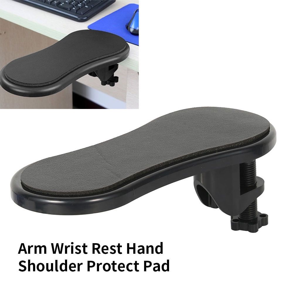 Computer Arm Support Arm Wrist Rest Adjustable Arm Rest Desk Extending Ergonomic Wrist Rest For Desk-Black