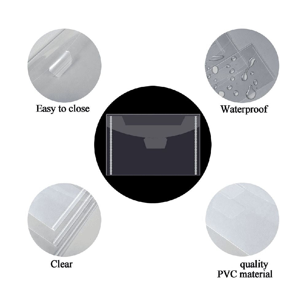 40 Pcs Die Storage Pockets and Magnet, 0.5mm Thickness Magnetic Sheets for Storage, Craft Envelopes