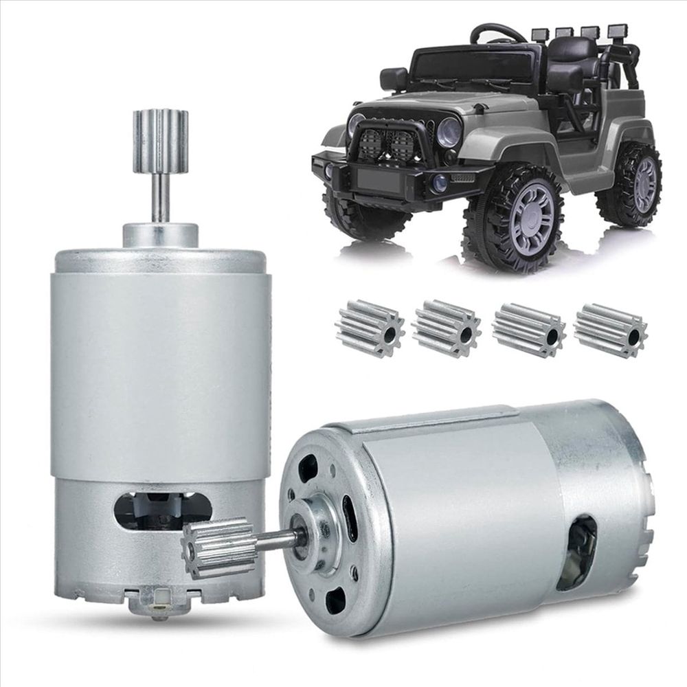 24V 40000RPM Electric Motor 4Pc,High Speed Motor RS555 Kids Ride on Toys Car Motors Kids Ride on Car Accessories