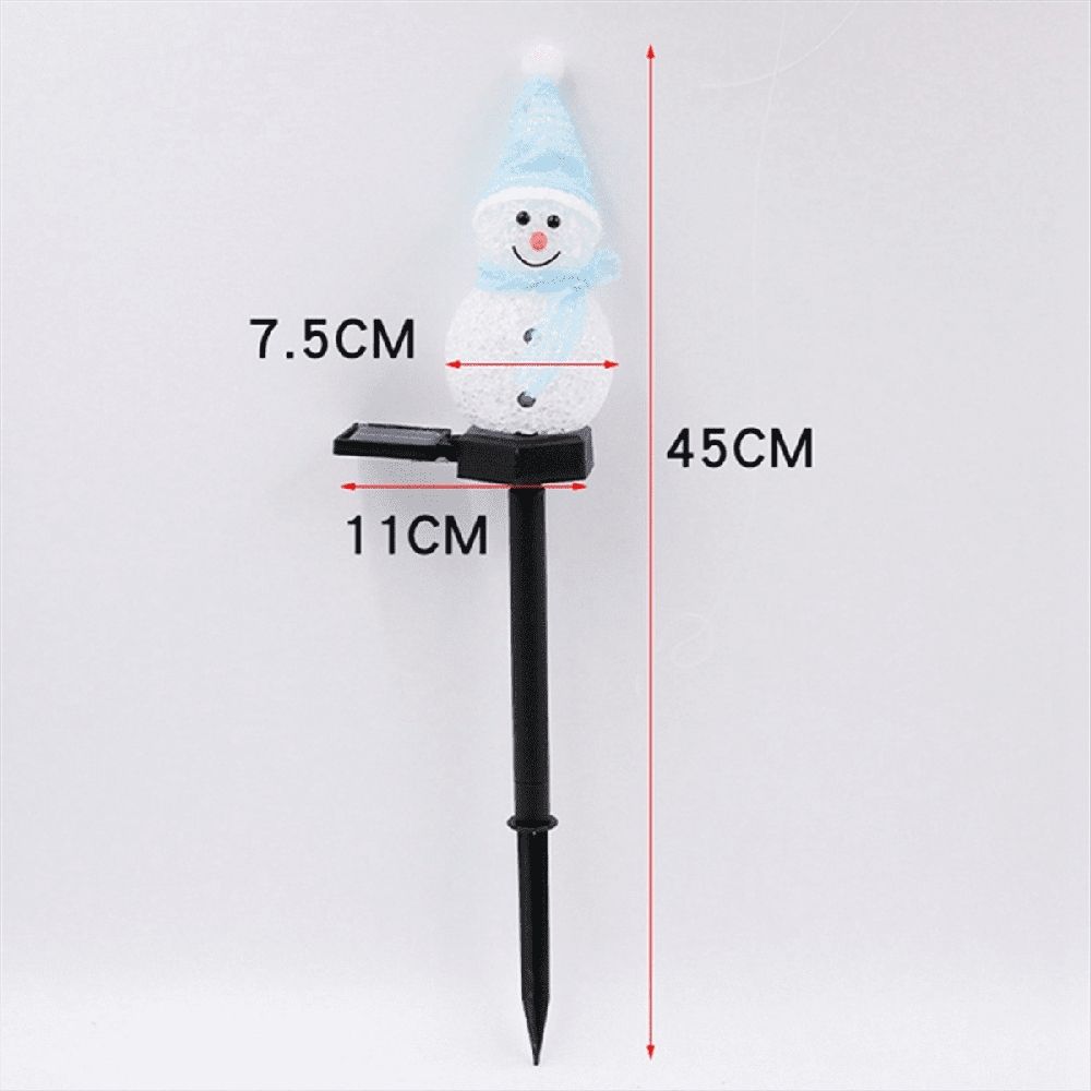 Christmas Decorations Solar Lights Outdoor Garden Decor -Christmas Ornaments Solar Powered Garden Decor F