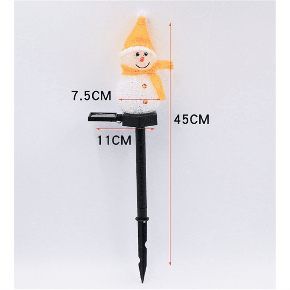 Christmas Decorations Solar Lights Outdoor Garden Decor -Christmas Ornaments Solar Powered Garden Decor F