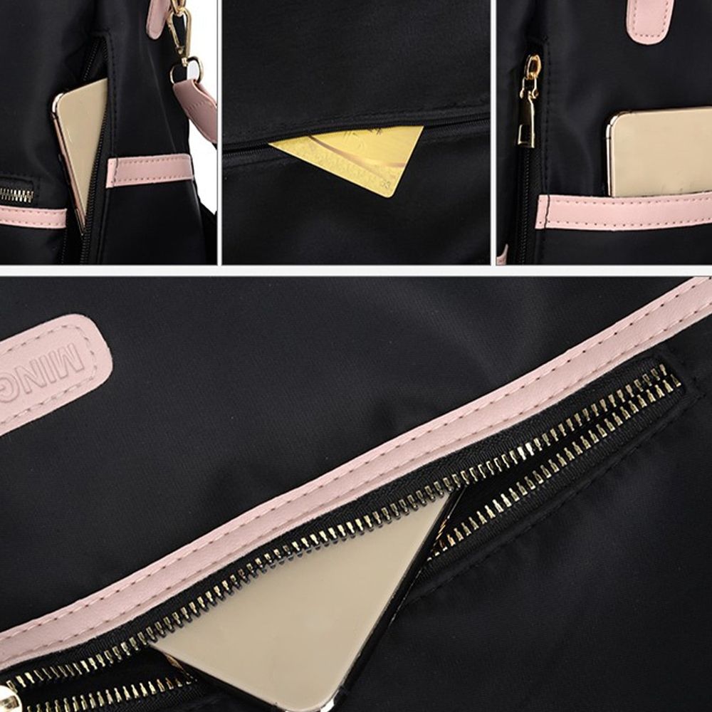 Women Backpack Purse, Small Waterproof Nylon Bag, Lightweight Fashion Casual Travel Shoulder Bag Daypack