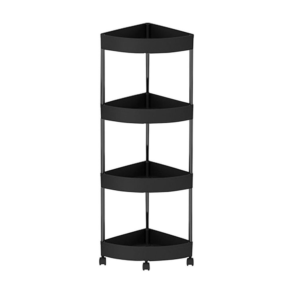 Corner Shower Caddy Standing, Rustproof Plastic Shower Caddy, Floor Corner Shelf, Corner Stand Shower Shelf Storage Rack For Bathroom
