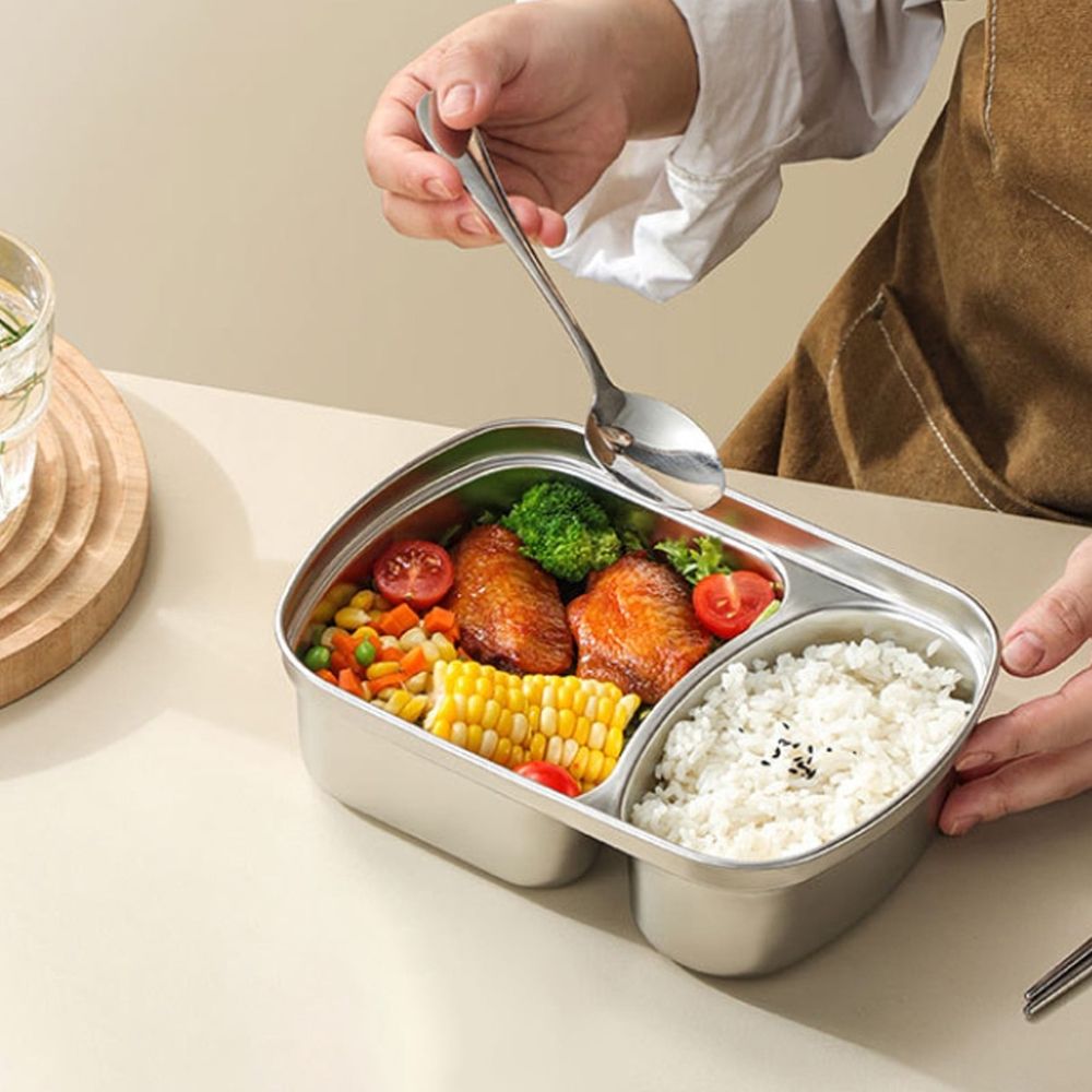 Food Storage Container, For Work And School Airtight Meal Container Leak-Proof Compartments For Healthy Meal Prep
