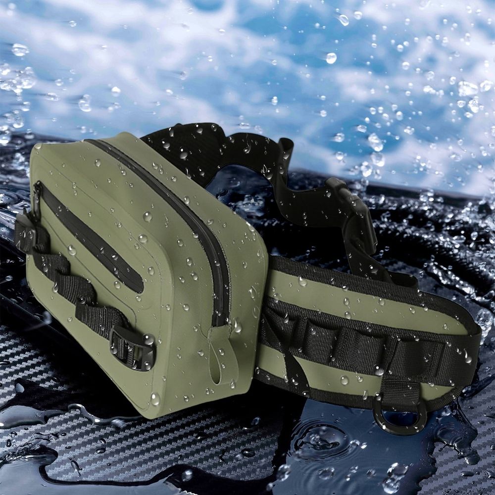 Waist Pack, Outdoor Waist Pack With Adjustable Belt, Multifunctional Bag for Fishing Mountaineering Cycling And Outdoor Activity Storage
