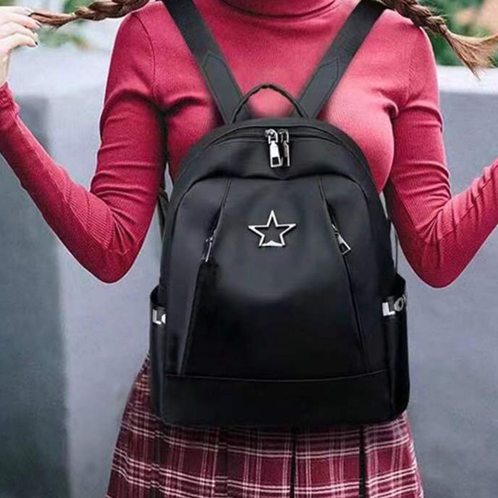 Women’s Anti-Theft Backpack Water-Repellent Casual Travel Backpack with Large Capacity Convertible Shoulder Strap for Daily Use Shopping Outdoor Hiking School Work Stylish Secure Design