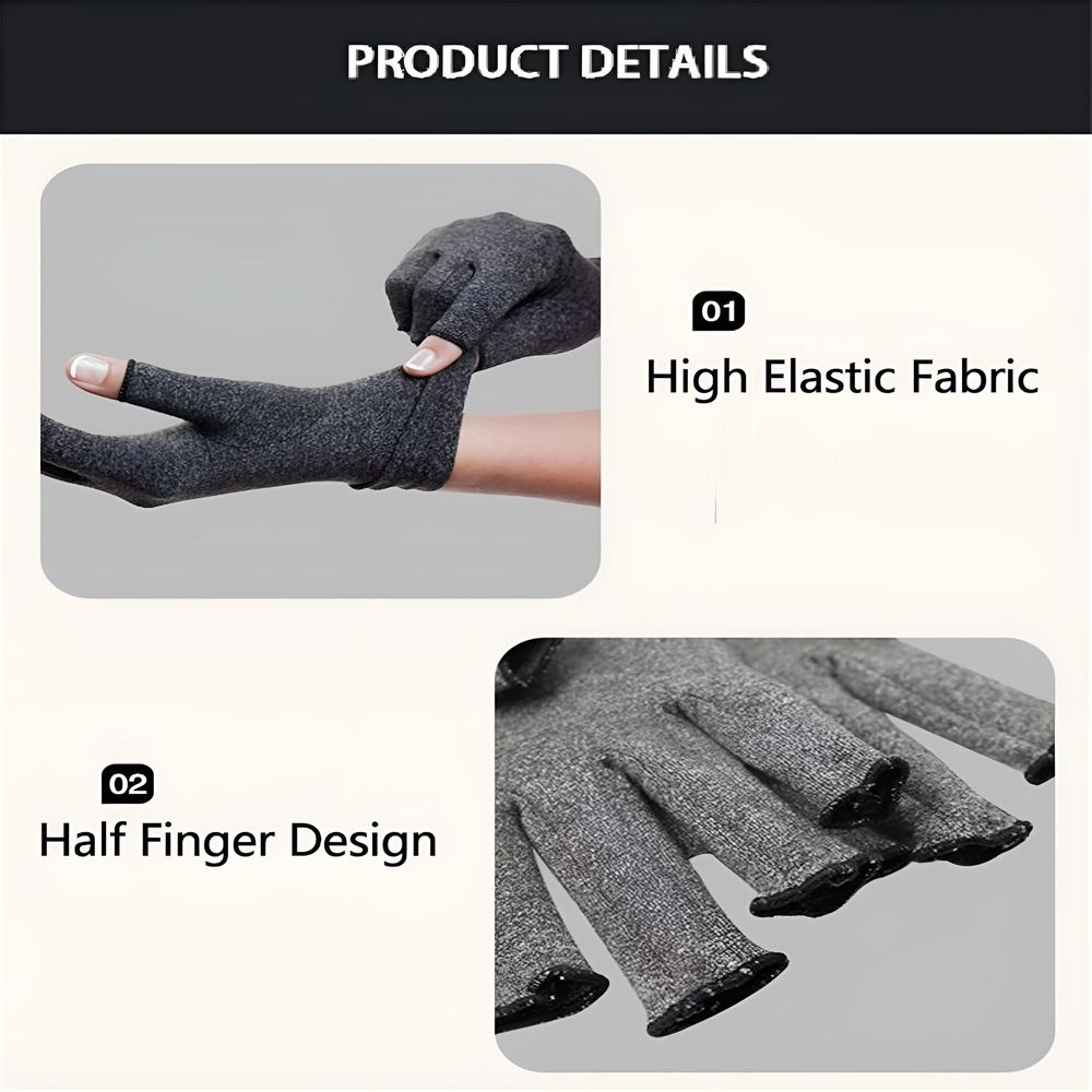 Bamboo Arthritis Gloves, Bamboo Gloves for Men and Women