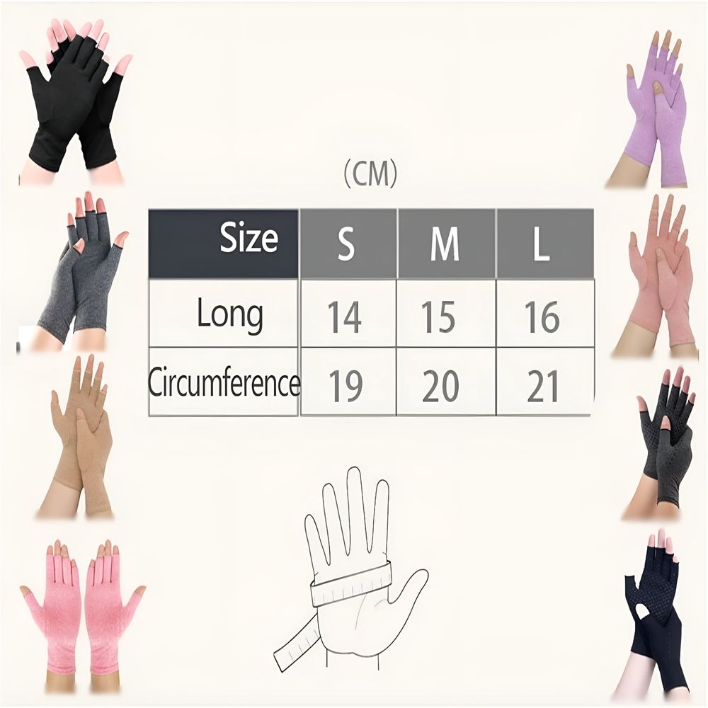 Bamboo Arthritis Gloves, Bamboo Gloves for Men and Women