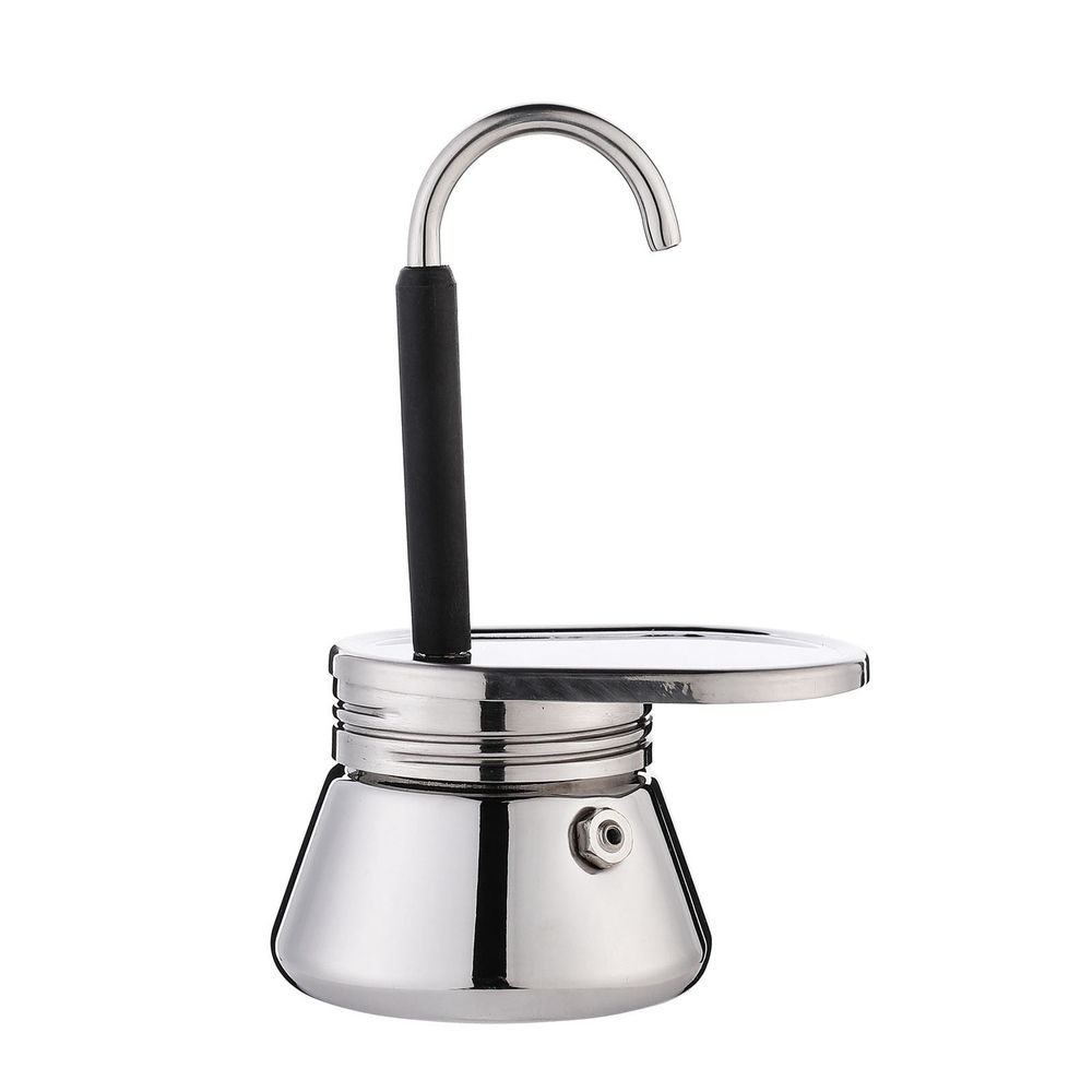 304 Stainless Steel  Espresso Coffee Maker Moka Pot Percolator for Home Kitchen Camping Brewer