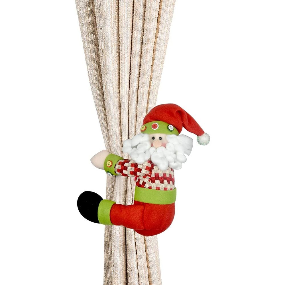 Christmas Tree Topper Snowman,Unique Holiday Xmas Decorations Funny Home Decor,Also Be Used As Curtain Tie and Hugger Wine Bottle