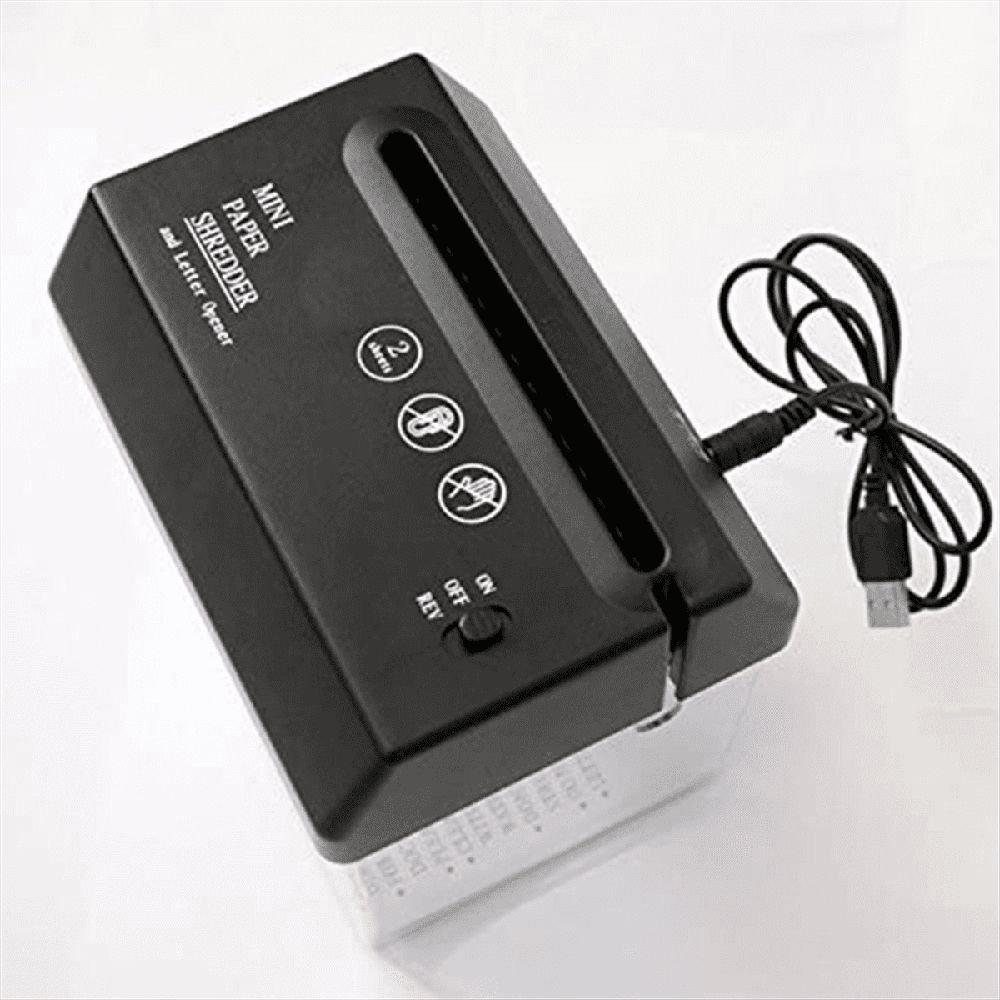Portable Mini Paper Electric USB Battery Operated Documents Paper Cutting Tool for Home Office