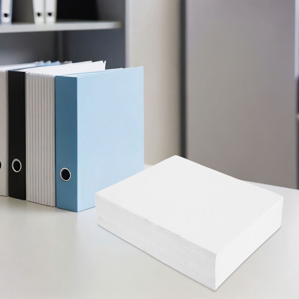 500Sheets Blank Accounting Voucher Paper for Financial Records and Bookkeeping in White