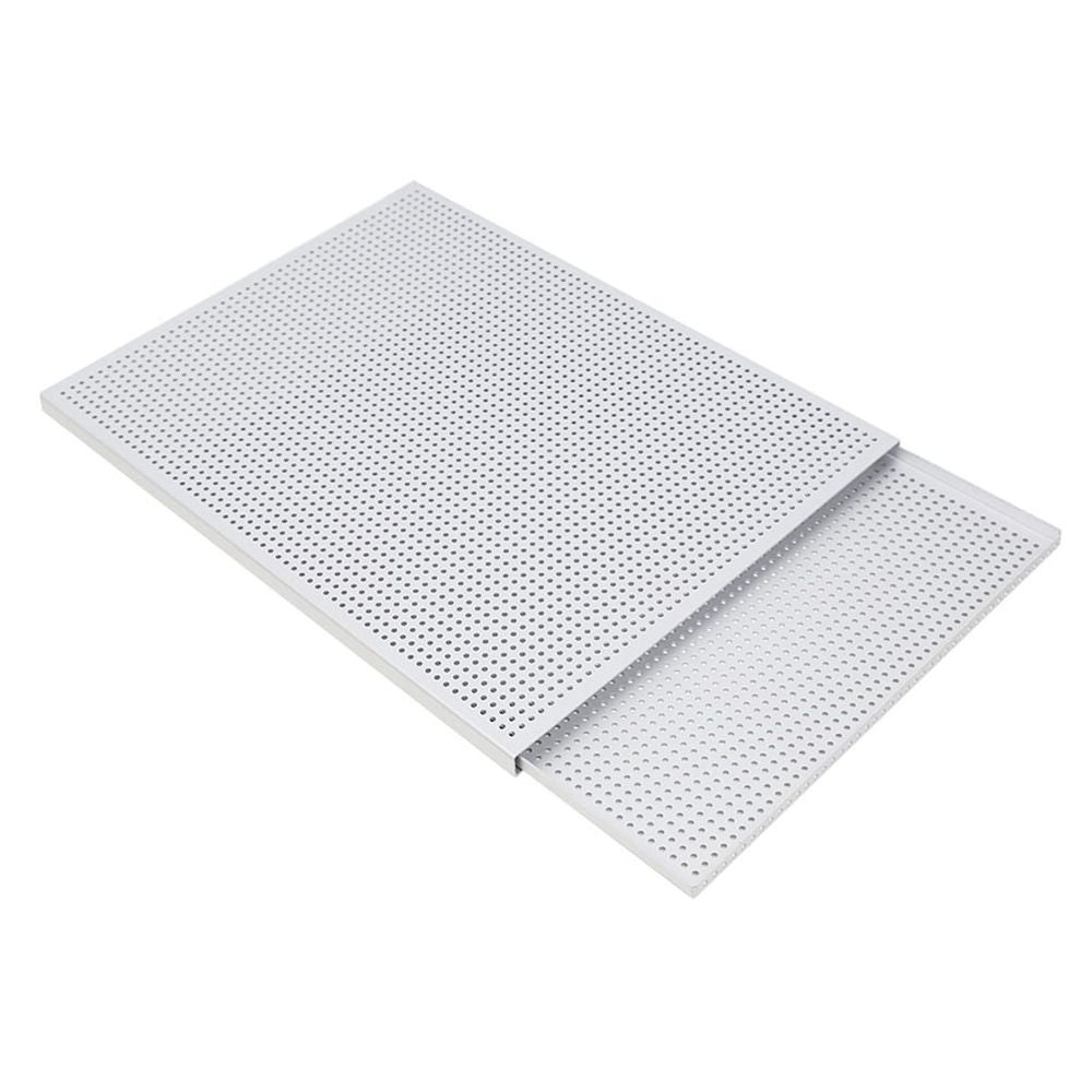 Set Of 2 Aluminum Oven Baking Sheet Puff Pastry Tray Nonstick Perforated Dish for Meat and Dessert Pans