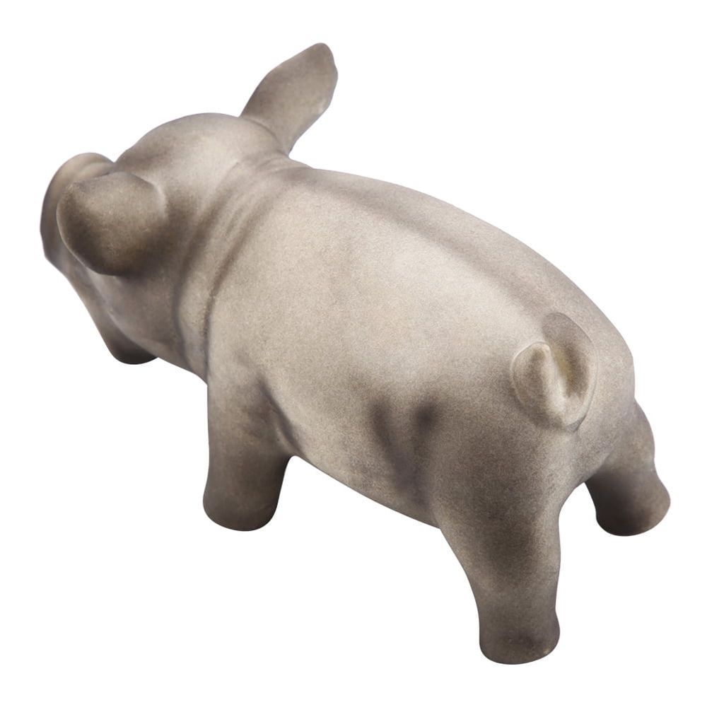 Cute Pig Grunting Squeak Latex Pet Chew Toys for Dog Puppy Toy(Black)