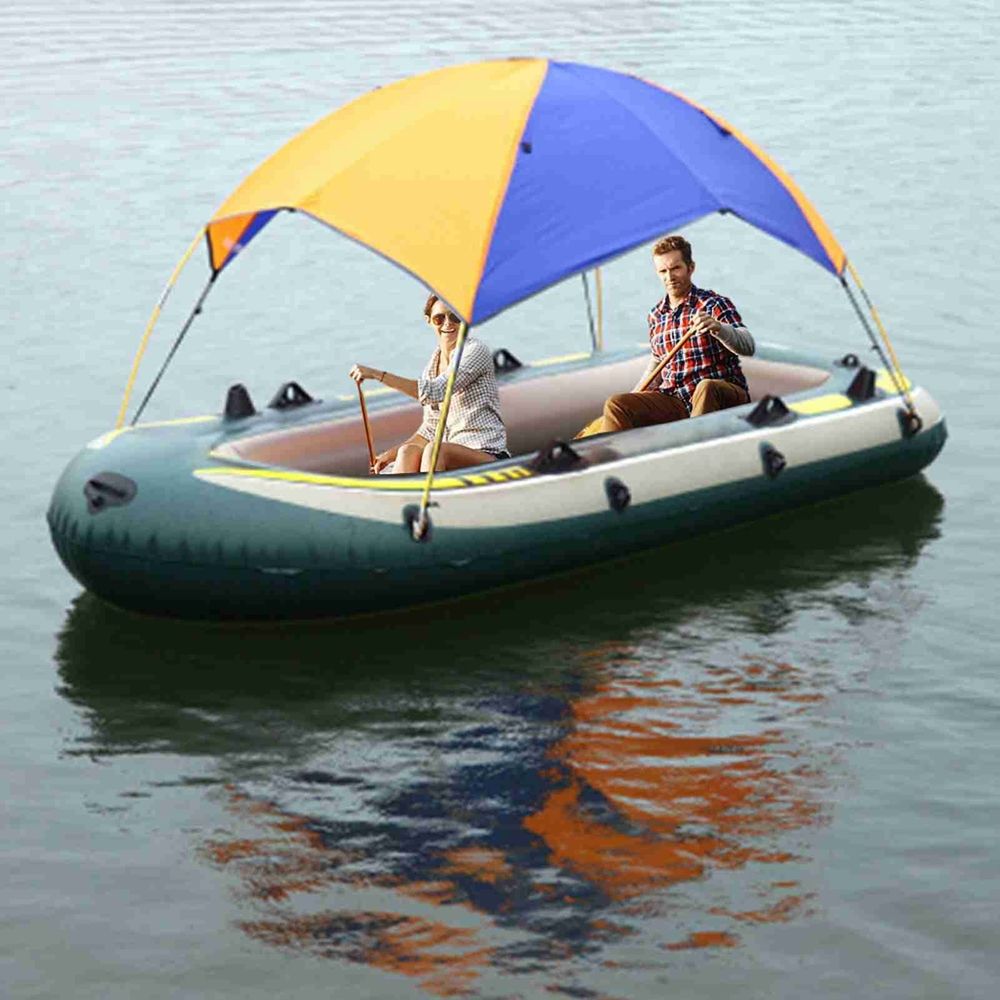 Boat Shade Canopy Boat Sun Shelter Sailboat Awning Cover Portable Fishing Tent
