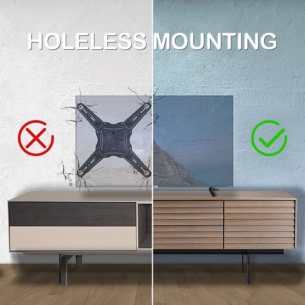 TV Stand Legs,Table Top TV Stand Base Replacement Legs for Most 27 to 55 Inch LCD LED TV