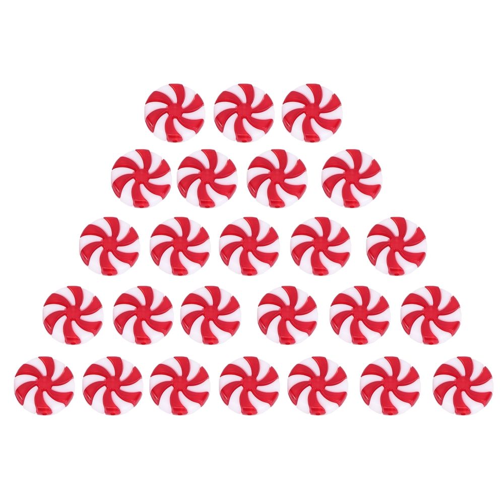 Red 50 Pcs Bulk Candy Christmas Decorations Mint Crafts Mints Man Child