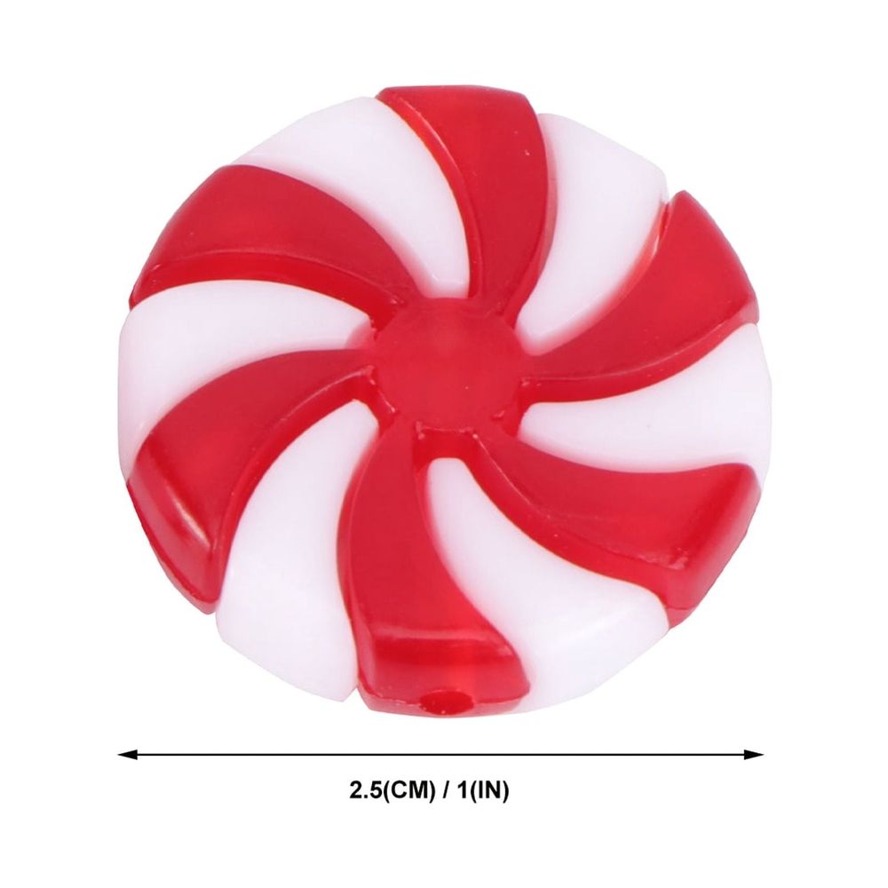 Red 50 Pcs Bulk Candy Christmas Decorations Mint Crafts Mints Man Child