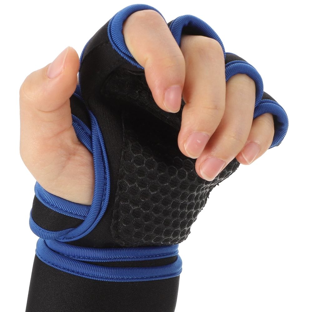 Weightlifting Gloves with Palm and Wrist Support, Training Hand Covers for Gym, , and Workout