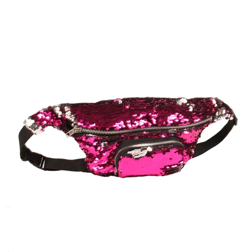 1Pcs Small Fanny Pack for Women Rectangular Polyester with Business Card Storage