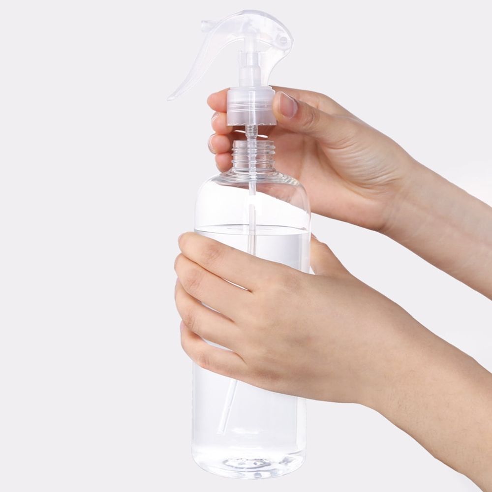 Spray Bottle, Transparent Misting for Storage and Salon, Leakproof Design, 3Pcs